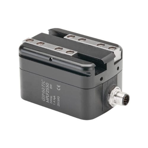 Pinza di presa elettrica - MPLF series - GIMATIC - parallela / a 2 griffe / autocentrante