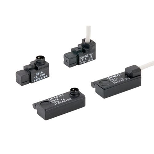 Sensore di posizione lineare - NO-LED series - GIMATIC - senza contatto / magnetico