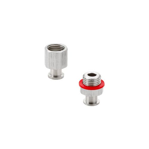 Nipplo in acciaio - AV series - GIMATIC - filettato / esagonale