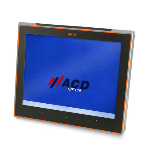Terminale veicolare 15" - MFT15SE - ACD Elektronik GmbH - Intel® Atom / IP 65 / per carrello elevatore