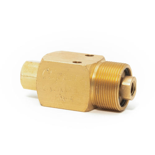 Valvola a otturatore - PAV series - Clippard - a comando pneumatico / pilota / per acqua