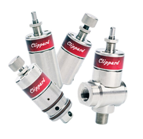 Regolatore di pressione di precisione - M-DR-2 - Clippard - per acqua / per gas / per aria