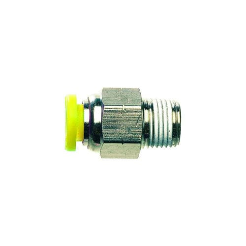 Raccordo pneumatico - PQ-MC04M5-BLK - Clippard - ad avvitamento / push-in / compatto