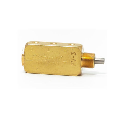 Valvola a stelo saliente - FV series  - Clippard - a pistone / a comando pneumatico / filettata