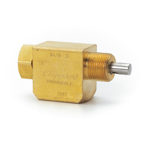 Valvola a pistone - Stem Valves – MJV Series - Clippard - pneumatica / per acqua / per olio