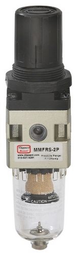 Filtro regolatore per aria compressa - MMFRS-2P - Clippard - in policarbonato / in ghisa di alluminio