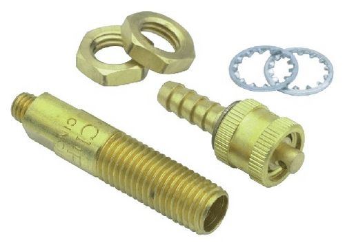 Connettore di dati - MQC-2 - Clippard - cilindrico / rapido / in ottone