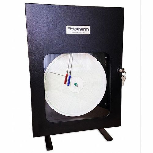 Registratore con carta - Clearscan - British Rototherm Co. Ltd - di temperatura / di pressione / di portata
