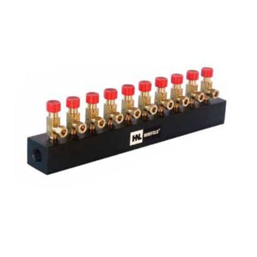 Manifold multicanale - 900 series  - British Rototherm Co. Ltd - in alluminio / di ripartizione / per aria