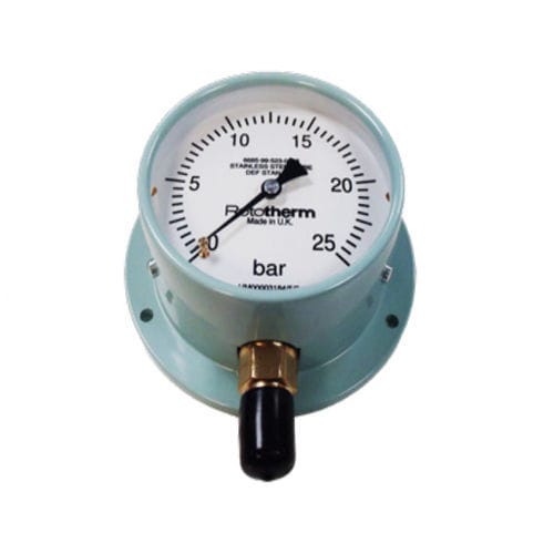 Manometro con quadrante - SPGA series - British Rototherm Co. Ltd - filettato / NPT 1/4 / NPT 1/2