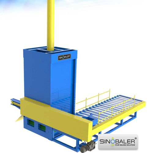 Pressa imballatrice per fusti - SVB2-MD-400A - SINOSPECT INDUSTRIAL CO.,LTD - verticale / a carico frontale / automatica