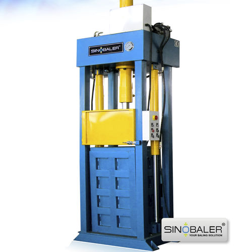 Pressa imballatrice per tessili - SVBT2-L1 series - SINOSPECT INDUSTRIAL CO.,LTD - verticale / a carico frontale / automatica