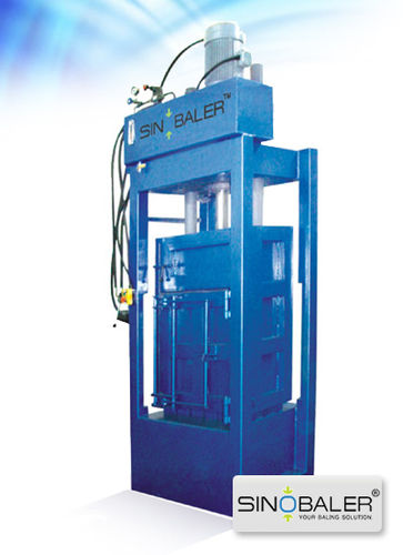 Pressa imballatrice per tessili - SVBT2-F1-x00 series - SINOSPECT INDUSTRIAL CO.,LTD - verticale / a carico frontale / compatta