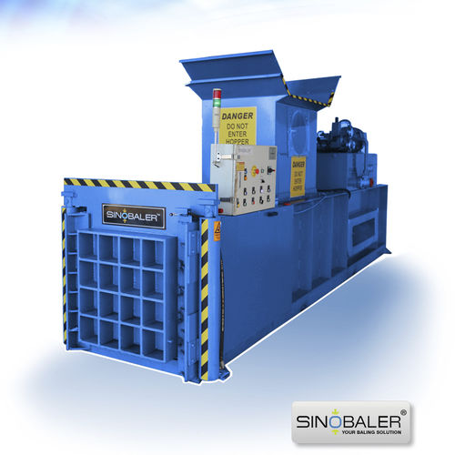 Pressa imballatrice per cartone - SHB1 series - SINOSPECT INDUSTRIAL CO.,LTD - orizzontale / a carico dall'alto / a canale