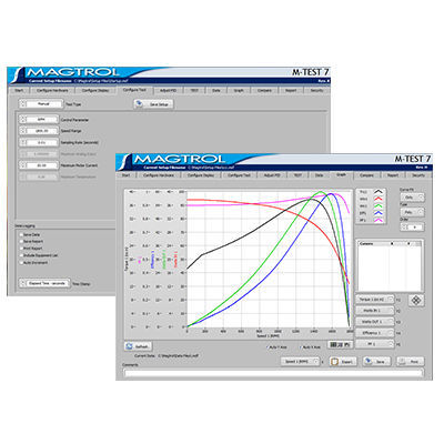 Software per prove su materiali - M-TEST 7 - MAGTROL - di acquisizione dati / per motore / per dinamometro