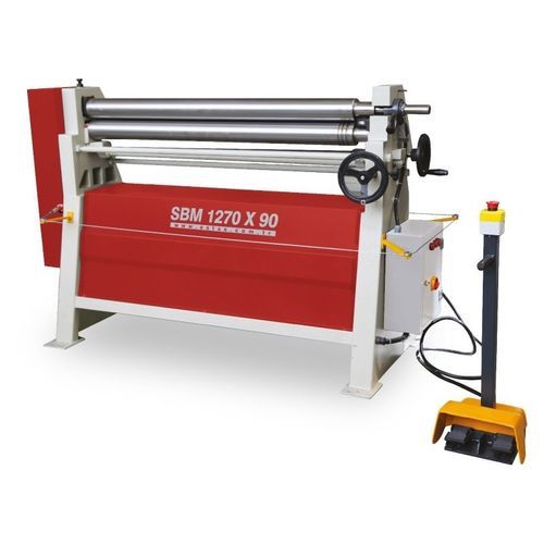 Curvatrice elettrica - SB series - OSTAS MACHINERY - per lamiere / a 3 rulli trascinatori / digitale