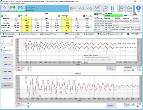 Software di simulazione - dynaSax3 - WPM Leipzig - di misura / per prove su materiali / Windows