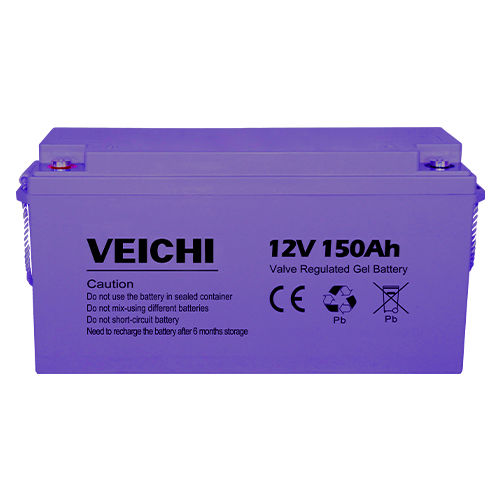 Batteria piombo-acido - SIB-150AH-12-GE - SUZHOU VEICHI Electric Co., Ltd. - rettangolare / 12 V / solare