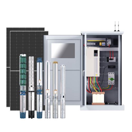 Gruppo di pompaggio alimentato con energia solare - ACSWPS - SUZHOU VEICHI Electric Co., Ltd. - a rotore / ad acqua / azionato a motore