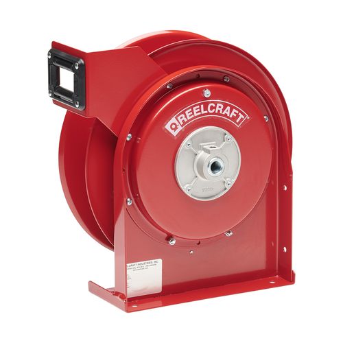 Avvolgitore per tubo - 4400 OLP - Reelcraft Industries, Inc. - fisso / in acciaio / compatto