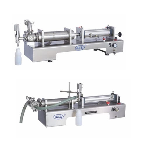 Riempitrice a pistone - YWSG1/GWSG1 Series - Shanghai Ke Si Packing Machinery Co.,Ltd. - automatica / per bottiglie / per prodotti densi