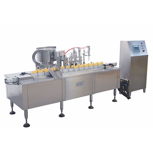 Riempitrice chiuditrice automatica - ZHG  - Shanghai Ke Si Packing Machinery Co.,Ltd. - per prodotti farmaceutici / lineare / industriale