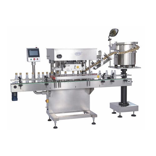 Incapsulatrice lineare - ZYG150  - Shanghai Ke Si Packing Machinery Co.,Ltd. - automatica / per bottiglie / di convogliamento