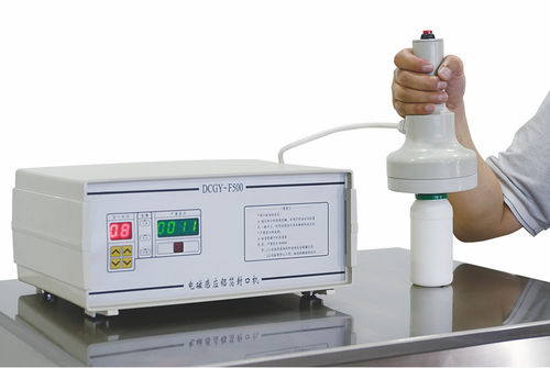 Sigillatrice a induzione - SF500 - Shanghai Ke Si Packing Machinery Co.,Ltd. - manuale / per bottiglie / modulare