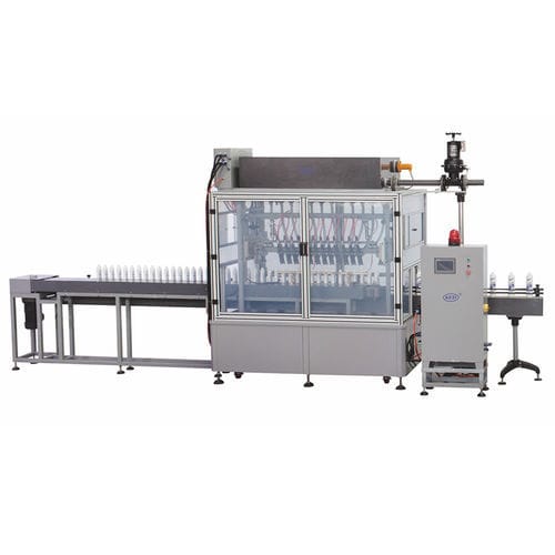Riempitrice automatica - DZG/F - Shanghai Ke Si Packing Machinery Co.,Ltd. - per bottiglie / per liquidi / per prodotti corrosivi