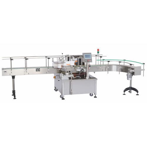 Etichettatrice automatica - DWTB200 - Shanghai Ke Si Packing Machinery Co.,Ltd. - per vasetti / per applicazione laterale