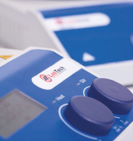 Agitatore di laboratorio a piastra riscaldante - ES series - LabTech Srl - magnetico / digitale / per prodotti alimentari