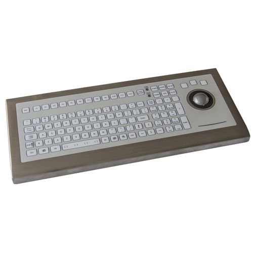 Tastiera per l'industria alimentare - KSTM105RVS series - NSI - da ufficio / a membrana / 105 tasti