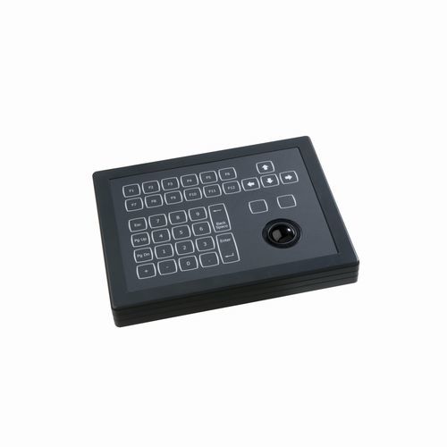 Tastiera da ufficio - KSTC36S1 series - NSI - a tasti meccanici / 36 tasti / con trackball