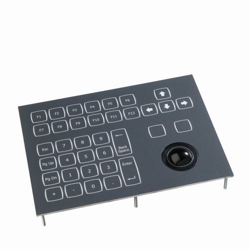 Tastiera ad incastro - KSTC36F1 series - NSI - a tasti meccanici / 36 tasti / con trackball