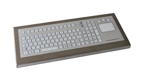 Tastiera da ufficio - Food keyboard with touchpad - NSI - ad incastro / a membrana / 105 tasti