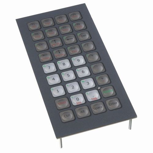 Tastiera ad incastro - KBM36 series - NSI - da ufficio / a membrana / con tasto Fn