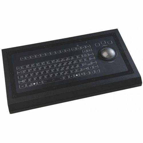 Tastiera da ufficio - KSML92 series - NSI - a tasti meccanici / 92 tasti / con trackball