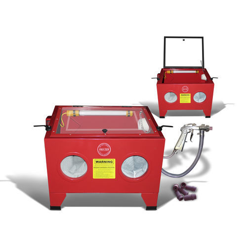 Cabina di sabbiatura a pressione - SBC-110 - Pro-Tek - manuale / robusta