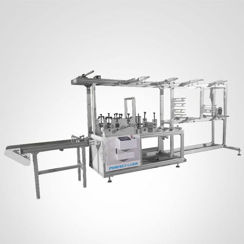 Linea di produzione per maschere - PE-K3 - Perfect Laser Co., Ltd. (China) - per mascherine chirurgiche / automatica / in continuo