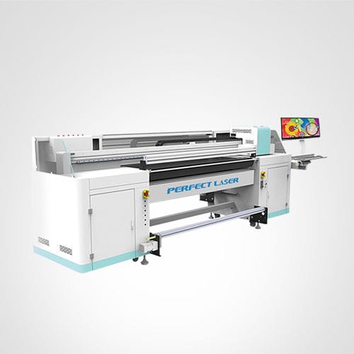 Stampante per grandi formati a getto di inchiostro UV - PE-UV1800 - Perfect Laser Co., Ltd. (China) - multicolore / in piano / ad alta velocità