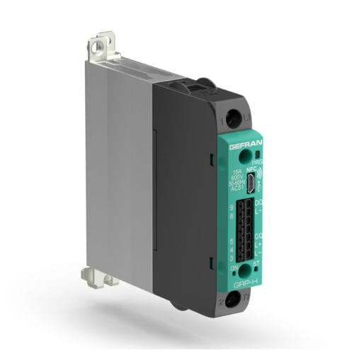 Relè statico AC - GRP-H - GEFRAN - compatto / su guida DIN / di interfaccia