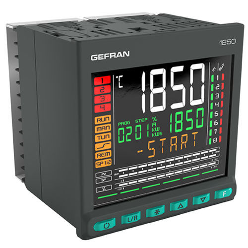 Controllore di temperatura con display LCD - 1850 - GEFRAN - grafico / di processo / configurabile