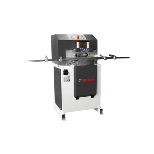 Foratrice-fresatrice verticale - FBO series - ROTOX GmbH - per profilati PVC / pneumatica