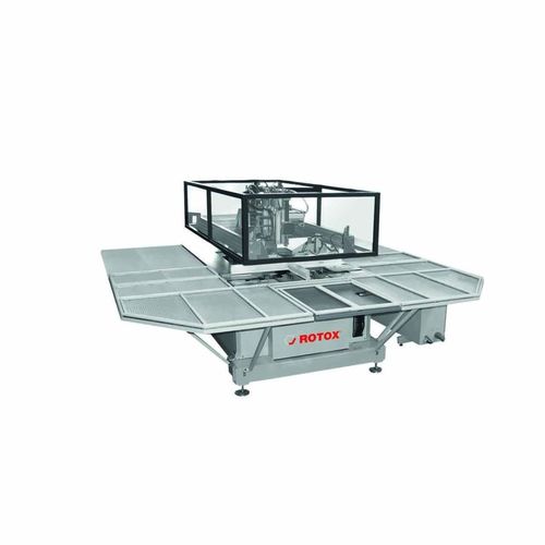 Sbavatrice angolare per serramenti in PVC - EKA 57 series - ROTOX GmbH - interamente automatica / CNC / 3 assi