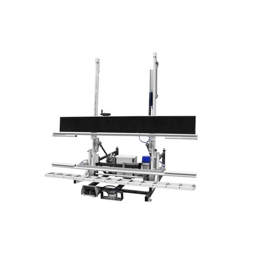Banco di assemblaggio di porta e finestra - MKR 635 - ROTOX GmbH - a ghigliottina