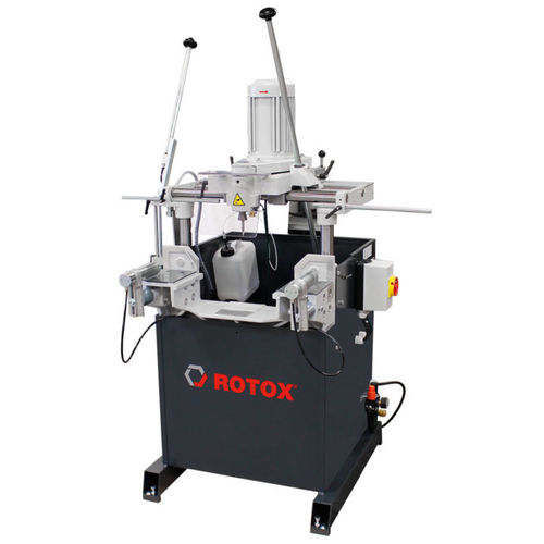 Contornatrice a copiare con un mandrino - KF 341 / 342 - ROTOX GmbH - per PVC / pneumatica / con bloccaggio pneumatico