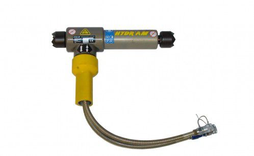 Cilindro idraulico - VHE 150 series - HYDR'AM - a doppio effetto / in lega leggera / resistente all'acqua