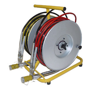 Avvolgitore per tubo idraulico - 2 DH 15 P series - HYDR'AM - a richiamo automatico / doppio