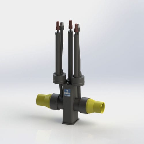 Valvola a saracinesca - ELI-SIL-B-PE - Kühme Armaturen GmbH - a leva / di arresto / di distribuzione