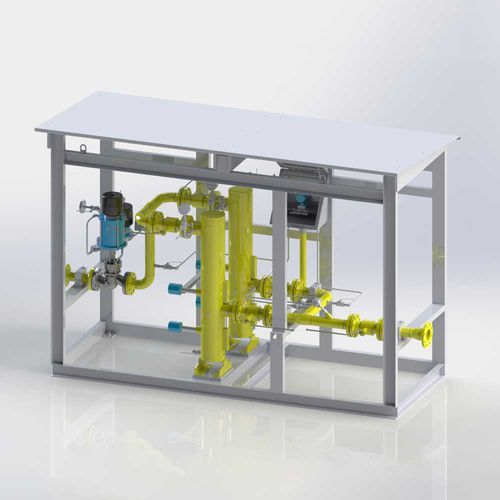 Stazione di rifornimento gas per turbina a gas - Kühme Armaturen GmbH - manuale